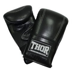 Снарядные перчатки Thor 605 (Pu) Blk, Черный, M, L, XL