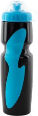 Бутылка для воды Stern, черный/синий, one size