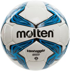 Мяч футбольный Molten, белый/красный, 5