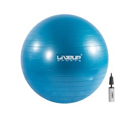 Фітбол (насос в комплекті) LiveUp ANTI-BURST BALL