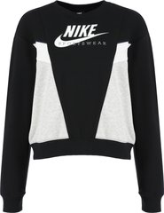 Свитшот женский Nike Sportswear Heritage, Черный, 42-44