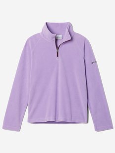 Джемпер для дівчаток Columbia Glacial Fleece Half Zip, Фіолетовий, 125-135