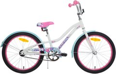 Велосипед подростковый женский Stern Fantasy 20", белый/розовый, 120-140