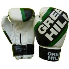 Рукавиці боксерські тренувальні Green Hill Passion, Білий, 10 oz