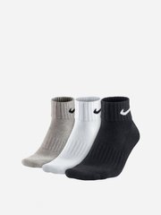 Шкарпетки Nike U Nk Cush Qt 3Pr-Value, Мультиколір, 33-37