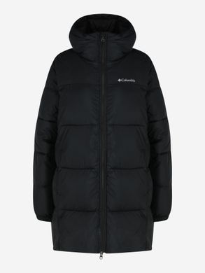 Куртка утеплена жіноча Columbia Puffect Mid Hooded Jacket, Чорний, 44