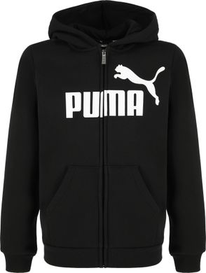 Толстовка для хлопчиків Puma ESS Big Logo, Чорний, 117-128