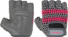 Перчатки для фитнеса Demix, серо-розовый, XS