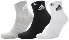 Шкарпетки Adidas, 3 пари, Сірий, 37-39