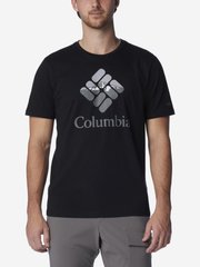 Футболка чоловіча Columbia M Rapid Ridge™ Graphic Tee, Чорний, 46