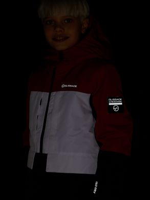 Куртка утеплена для хлопчиків Glissade, Червоний, 128