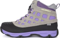 Ботинки утепленные для девочек Merrell M-Thermoshiver 2.0, серый/лавандовый, 31,5