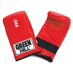 Снарядные перчатки "Pro" Green Hill красный