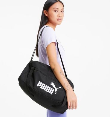 Cумка PUMA Phase Sports Bag, Чорний, Без размера