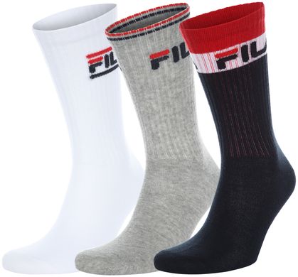 Шкарпетки Fila, 3 пари, Білий, 35-38
