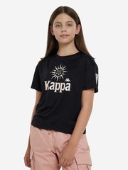 Футболка для дівчаток Kappa, Чорний, 128