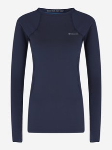 Термобілизна верх жіноча Columbia Midweight Stretch Long Sleeve Top, Синій, 42