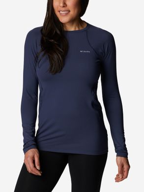 Термобілизна верх жіноча Columbia Midweight Stretch Long Sleeve Top, Синій, 42