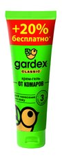 Крем-гель від комарів Gardex Classic, 60 мл, Зелений