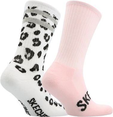Шкарпетки жіночі Skechers, 2 пари, Білий, 36-41